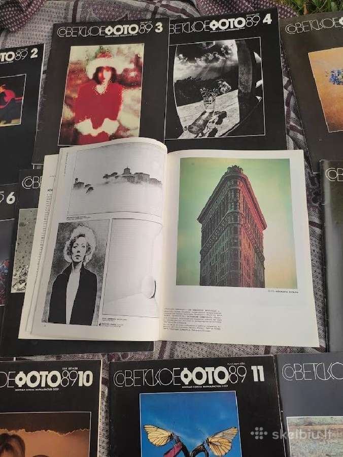 Tarybinės fotografijos žurnalai - nuotraukos Nr. 3