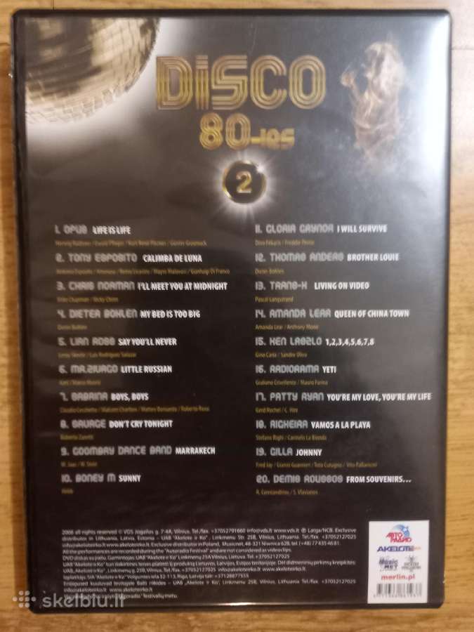 Dvd muzika - nuotraukos Nr. 2