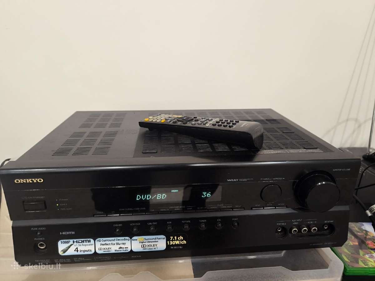 Onkyo tx sr577 - nuotraukos Nr. 2