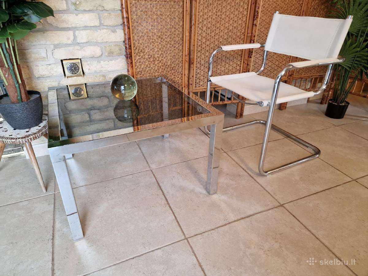 Vintažinis mid century Bauhaus st. kavos staiukas - nuotraukos Nr. 23