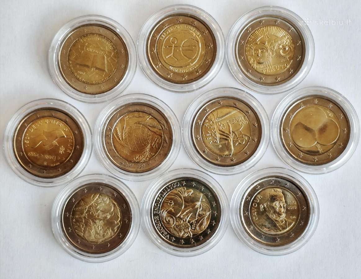 2€ proginės monetos Unc