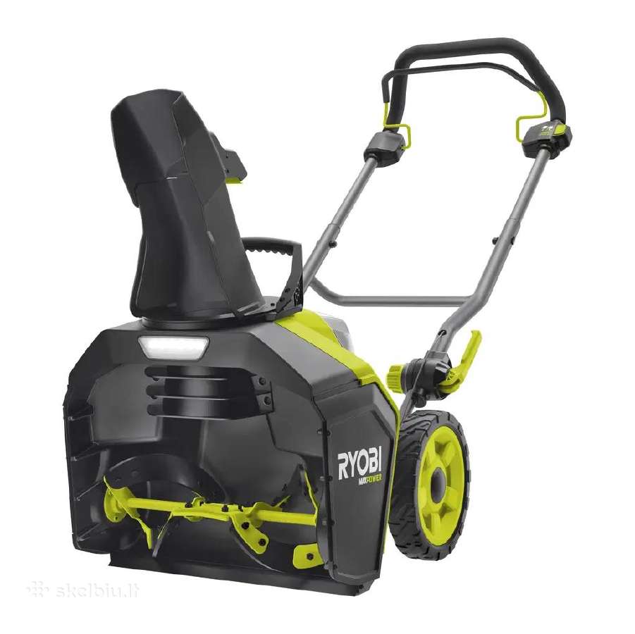 Akumuliatorinis sniego valytuvas Ryobi