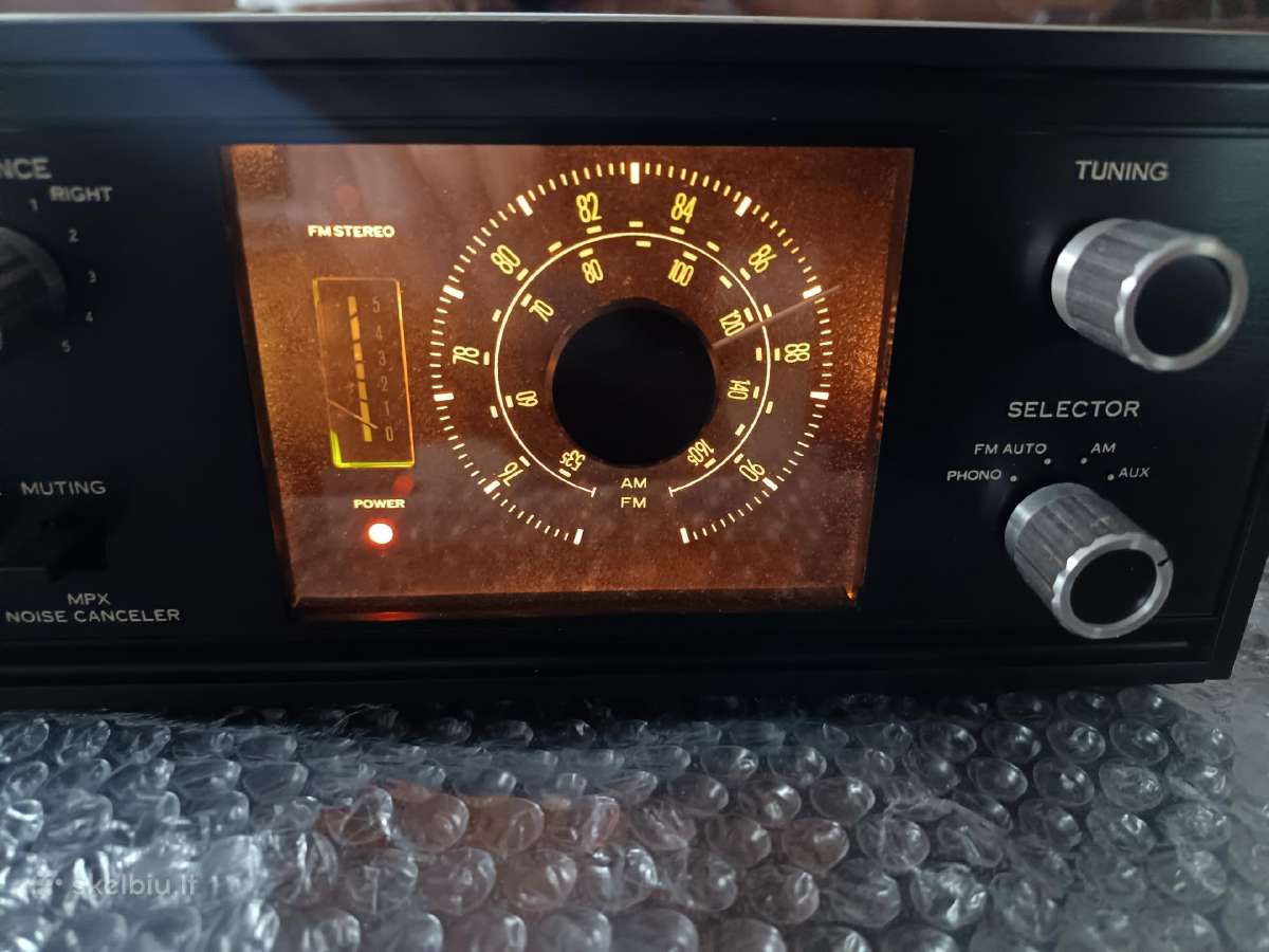 Sansui Tc-505 ir Ba-60 pradinis ir galios stiprint - nuotraukos Nr. 9