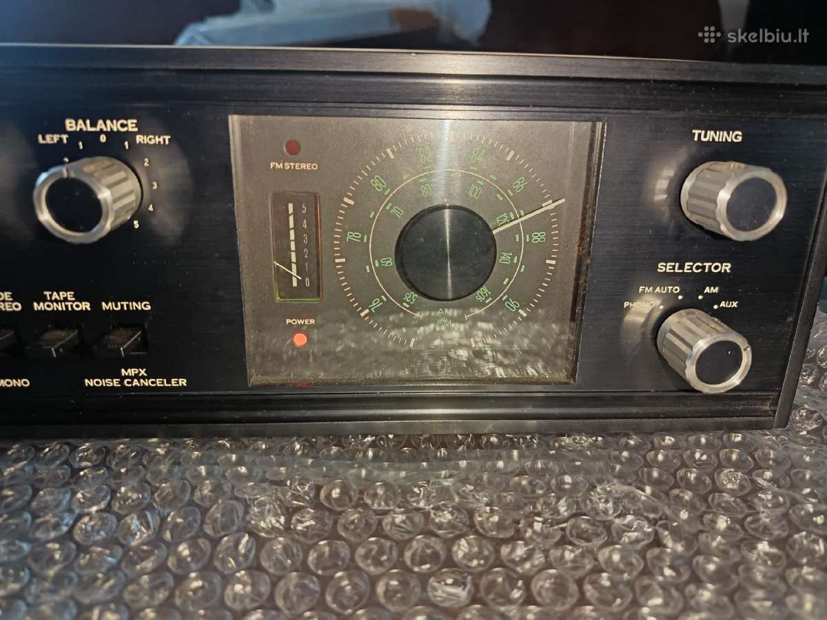 Sansui Tc-505 ir Ba-60 pradinis ir galios stiprint - nuotraukos Nr. 11