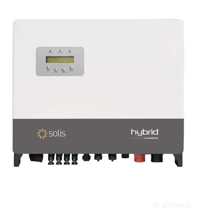 Hibridinis inverteris Solis 8 kw trifazis, 2 Mpp