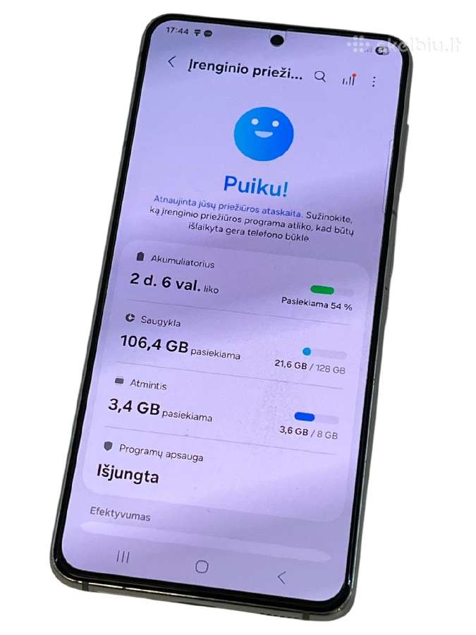 Samsung Galaxy S21 5G 128gb + 3 mėn. garantija - nuotraukos Nr. 3