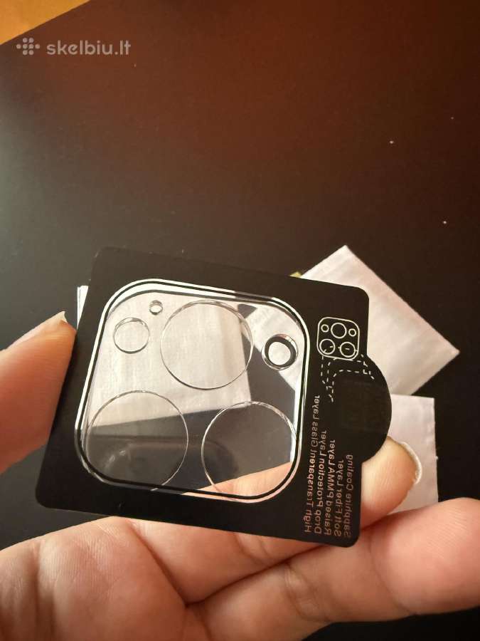 iPhone 16pro galinės kameros stikliukas stiklas - nuotraukos Nr. 3