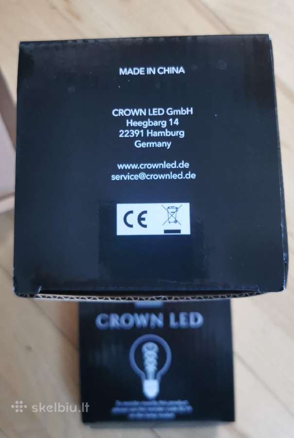 Akcentinė LED leputė E27 4w 360lm Šiltai gelsva - nuotraukos Nr. 2