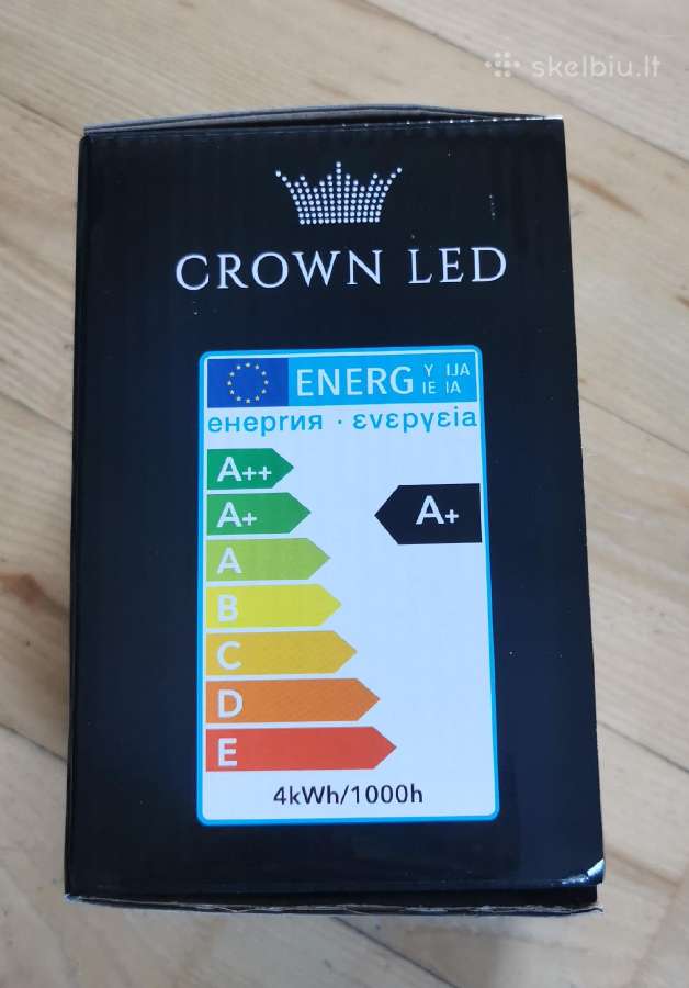 Akcentinė LED leputė E27 4w 360lm Šiltai gelsva - nuotraukos Nr. 4
