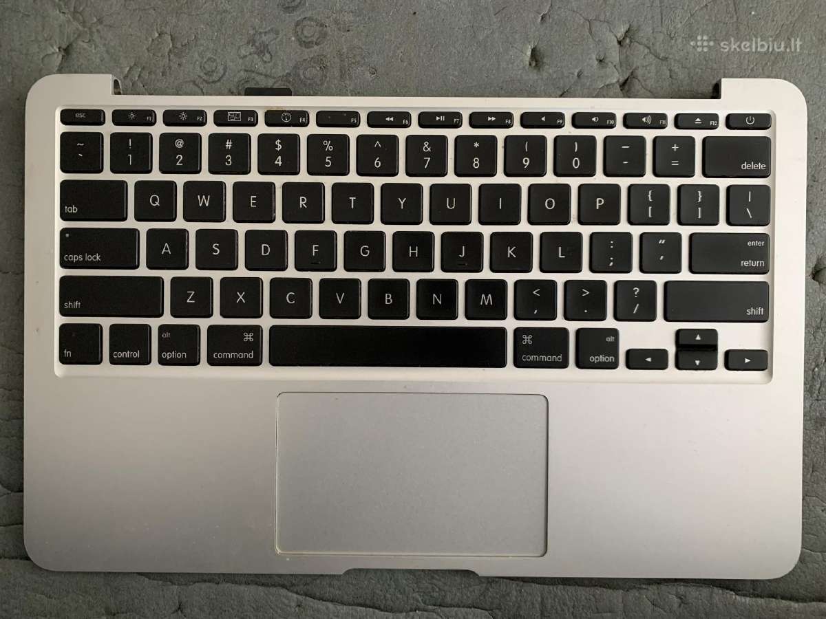 Apple Air 11 korpusas klaviatūra