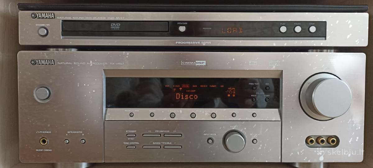 Receiveris Yamaha Ax-v457 - nuotraukos Nr. 2