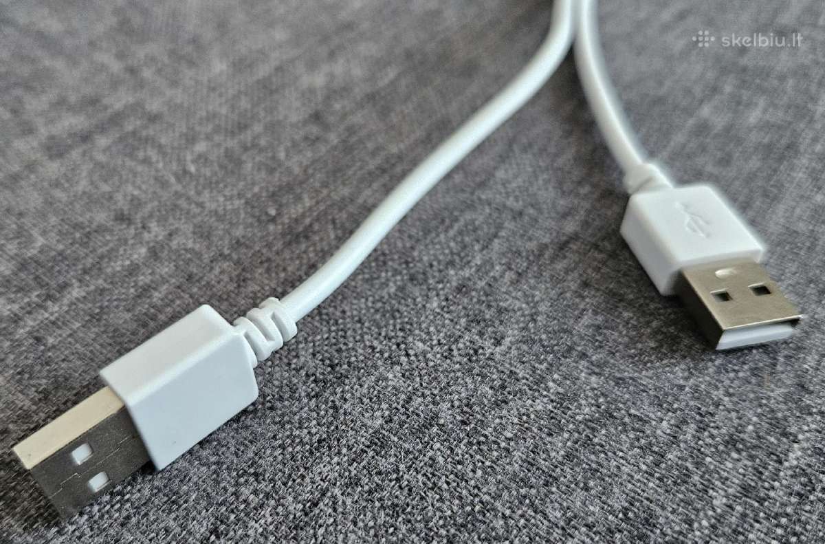 Usb + Type C pakrovimo laidas 40cm 2vnt - nuotraukos Nr. 3