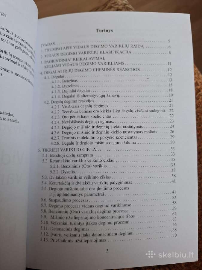 Vidaus degimo varikliai. Mokomoji knyga - nuotraukos Nr. 3