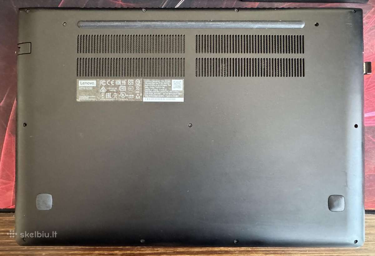 Lenovo Ideapad Y700-15isk - nuotraukos Nr. 3