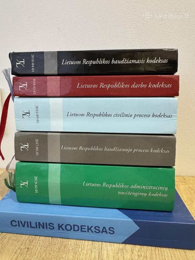 Parduodu teisės knygas bei kodeksus - nuotraukos Nr. 2