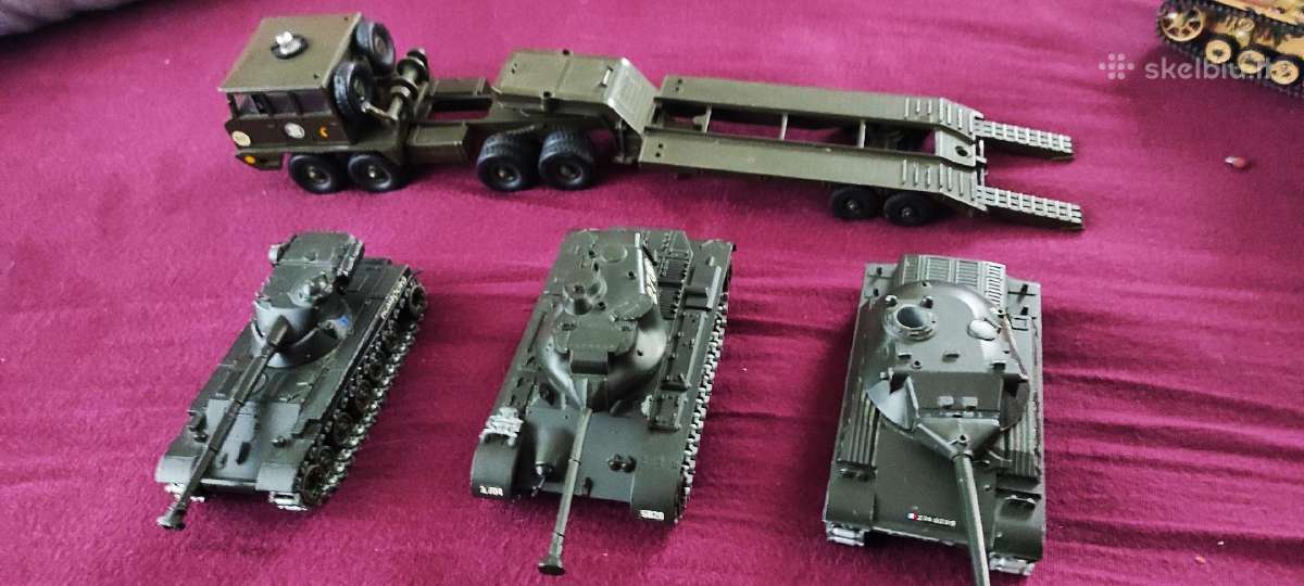 Tanku modeliukai is metalo 1:43 - nuotraukos Nr. 3