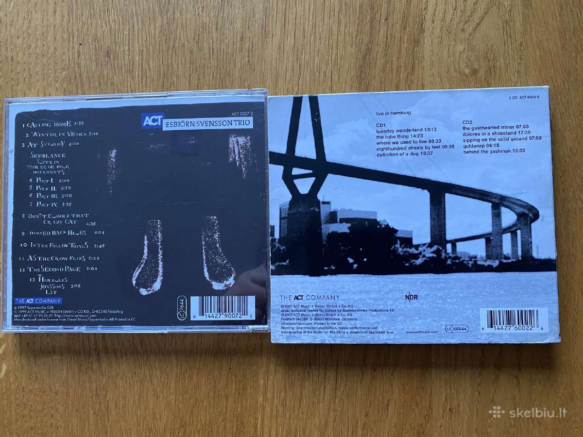 Originalūs Esbjörn Svensson Trio CD - nuotraukos Nr. 2