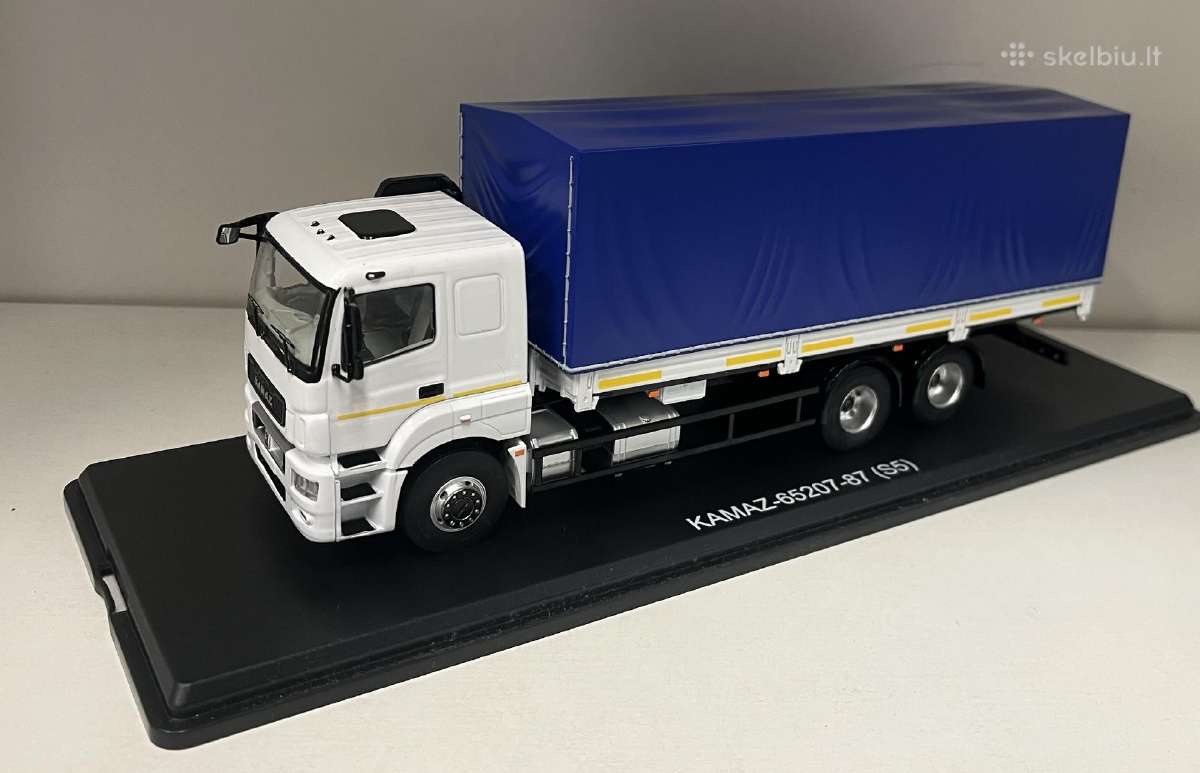 Kolekciniai modeliukai-kamaz 65207