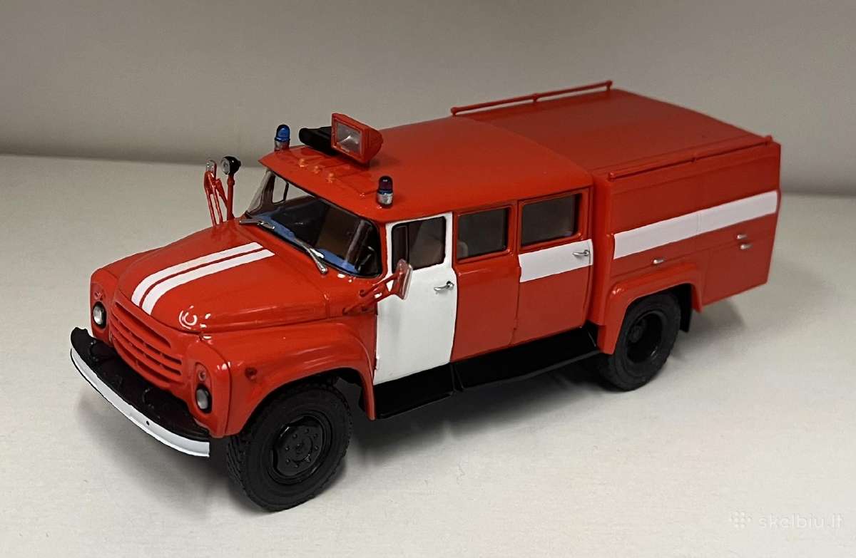 Kolekciniai modeliukai-zil 130 gaisrine - nuotraukos Nr. 2
