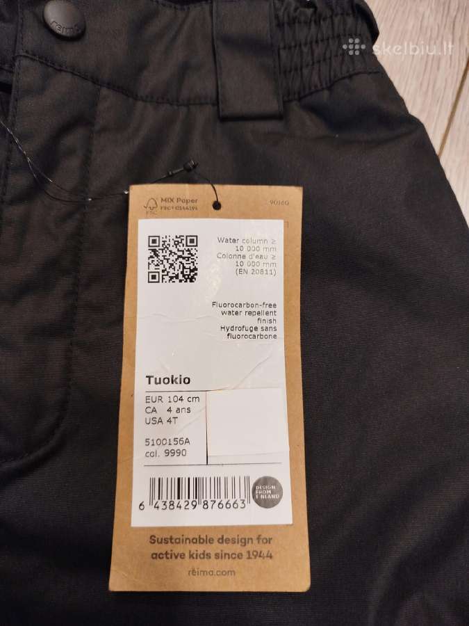 Reima Tuokio žieminės kelnės - nuotraukos Nr. 2