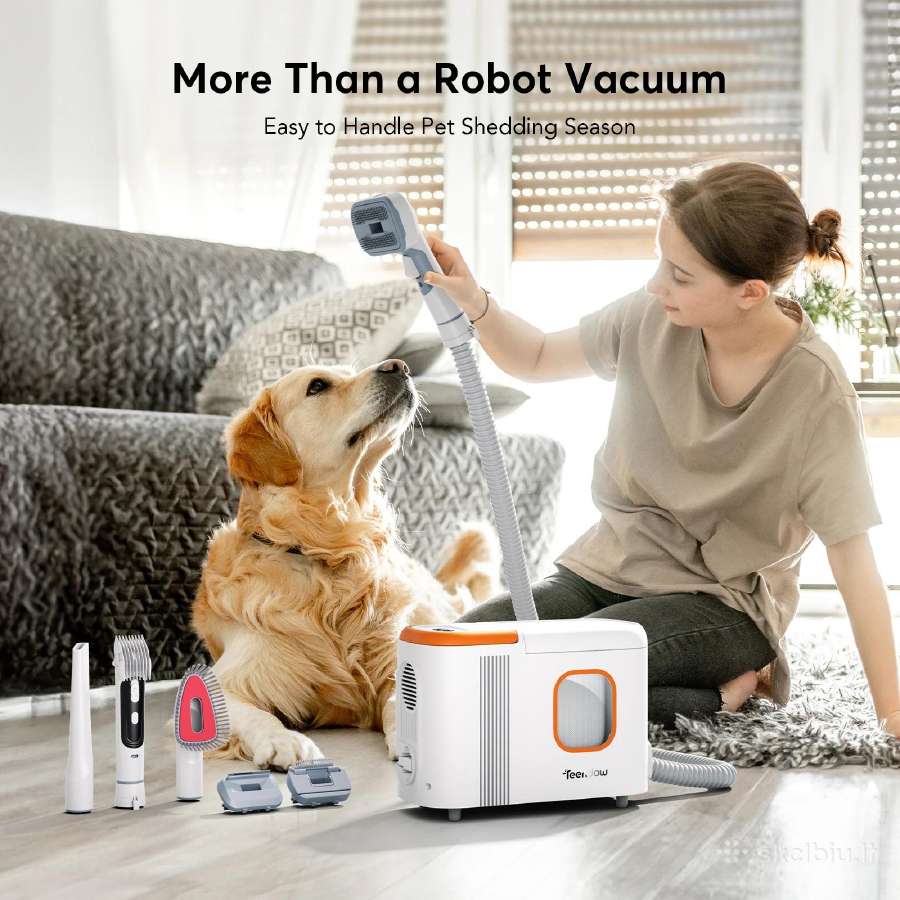 Robotas siurblys su gyvūnų priežiūros priedais - nuotraukos Nr. 2