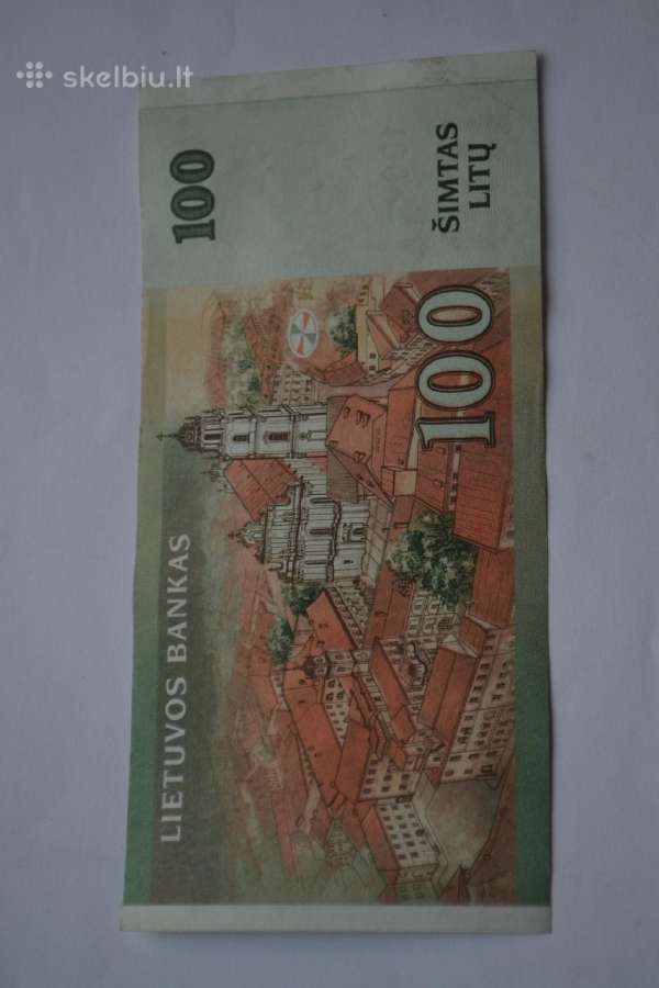 100 Litu 2007 m.aa - nuotraukos Nr. 2