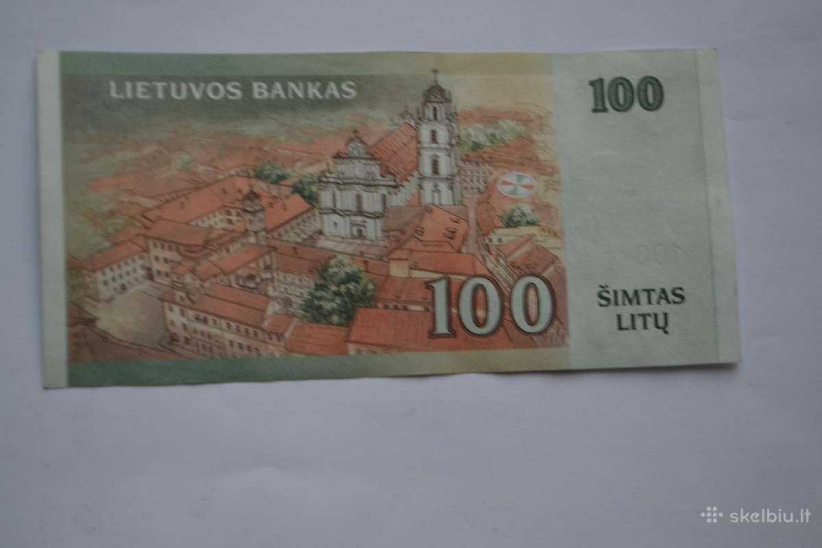100 Litu 2007 m.aa - nuotraukos Nr. 2