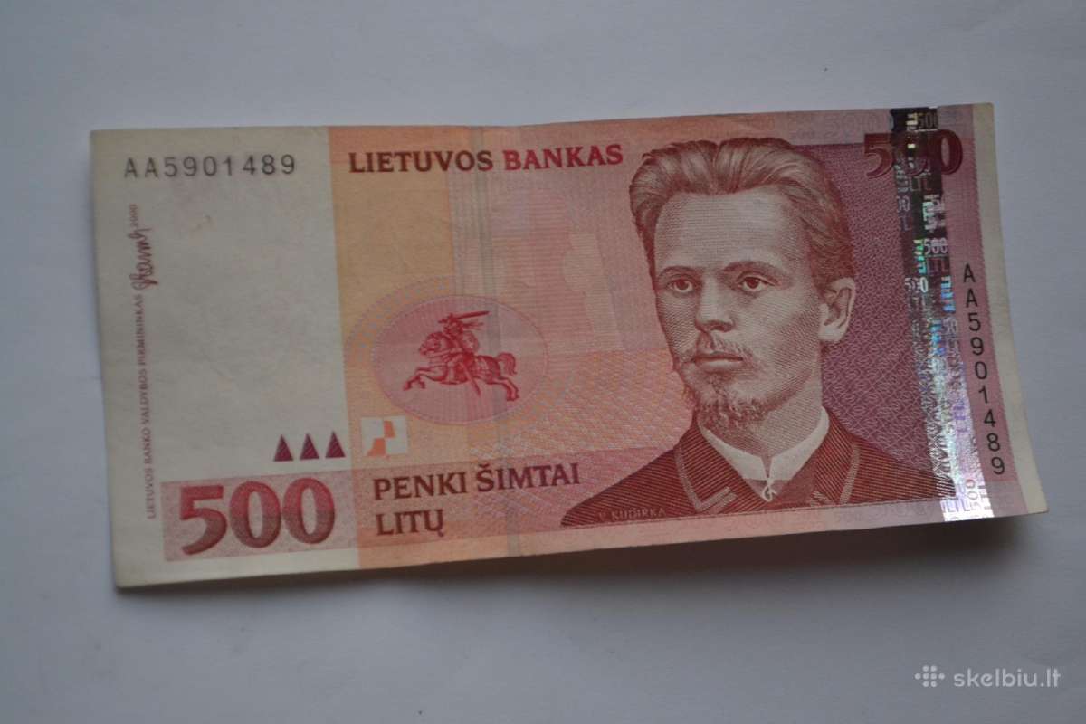 500 Litu 2000 m.