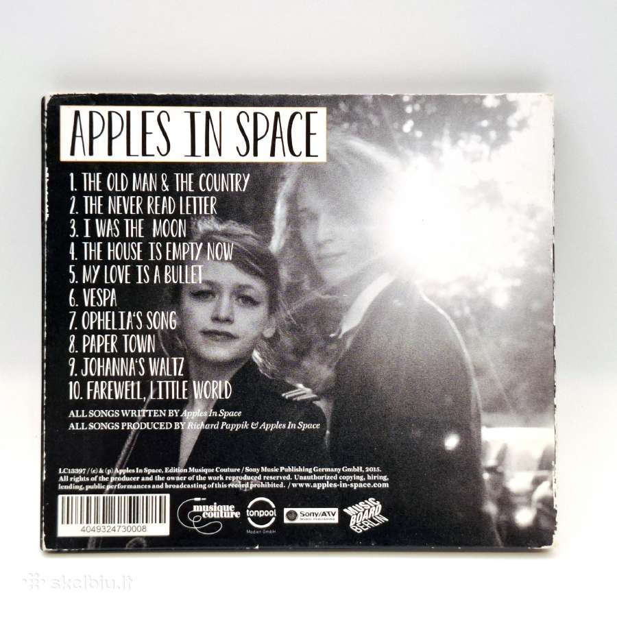 Apples In Space (CD, albumas) - nuotraukos Nr. 2