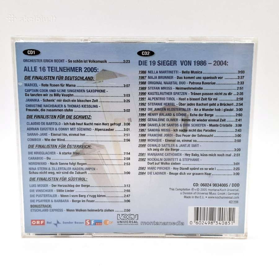 20 Jahre Grand Prix Der Volksmusik (2xcd rinkinys) - nuotraukos Nr. 2