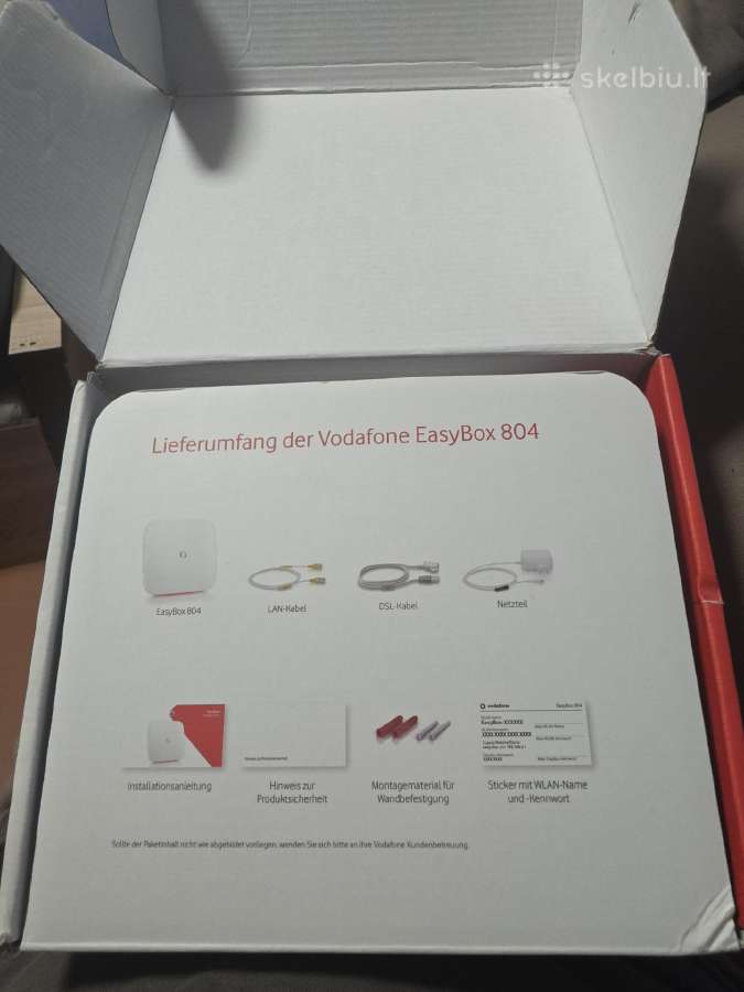 Vodafone Easybox 804 Router
