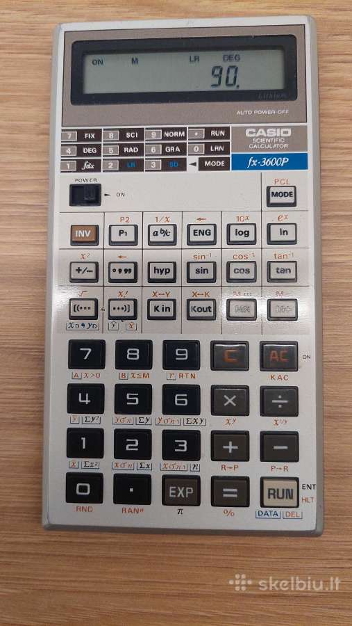 Casio fx-3600p