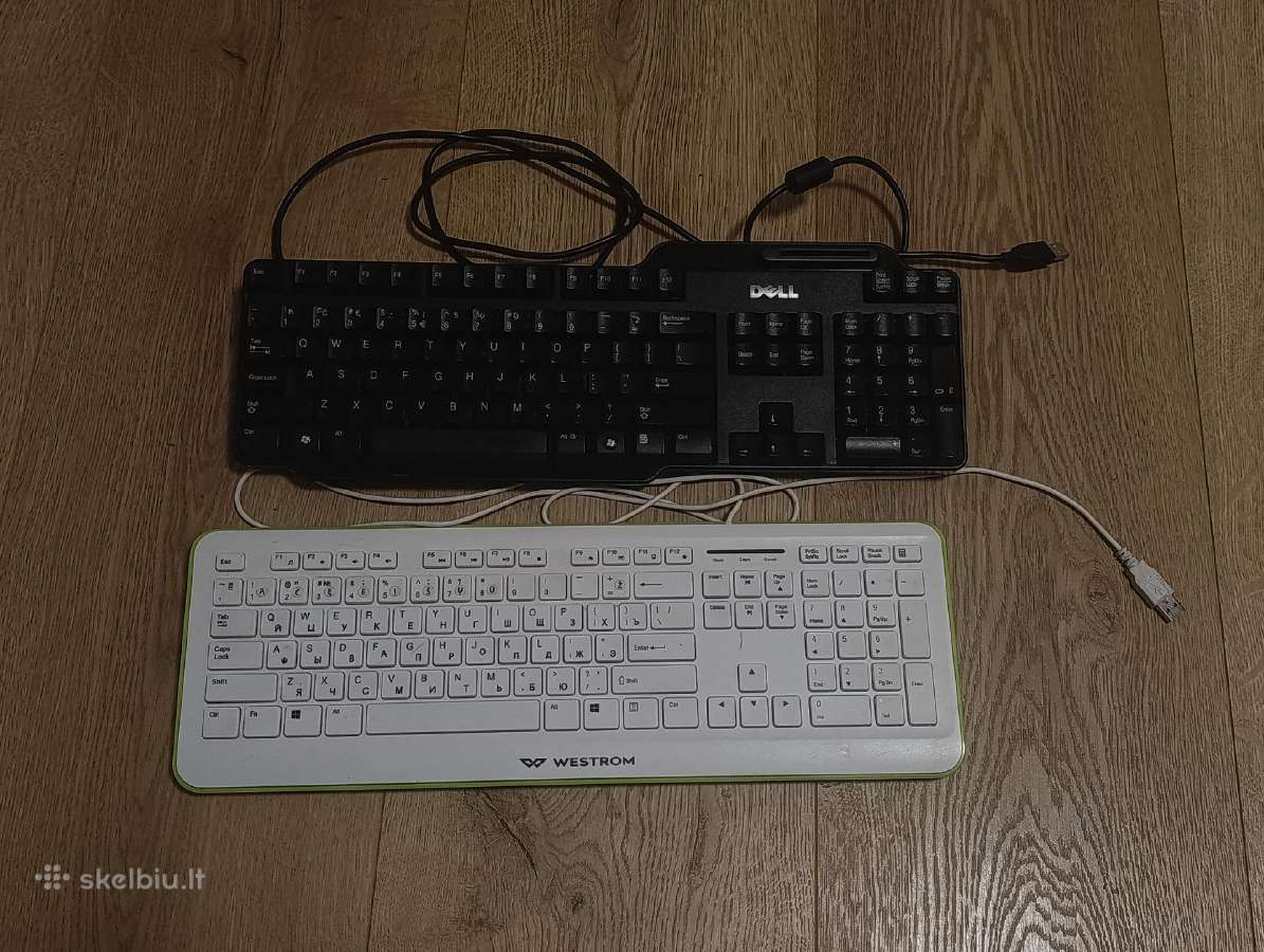 Parduodu 2 laidines klaviatūras
