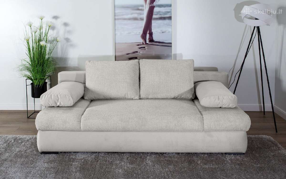 Sofa - lova "Chicago" su patalynės dėže - nuotraukos Nr. 2