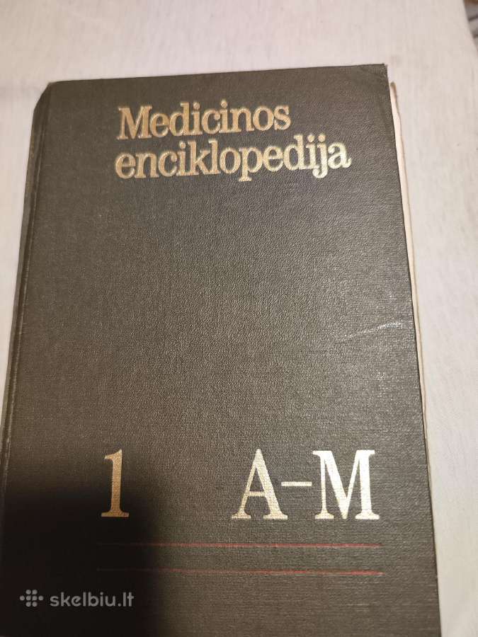 Medicinos enciklopedija vintage