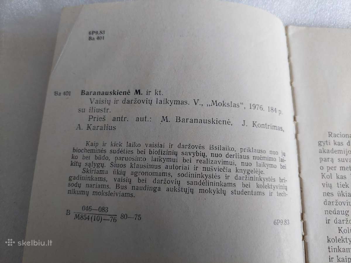 Vaisių ir daržovių laikymas - nuotraukos Nr. 3