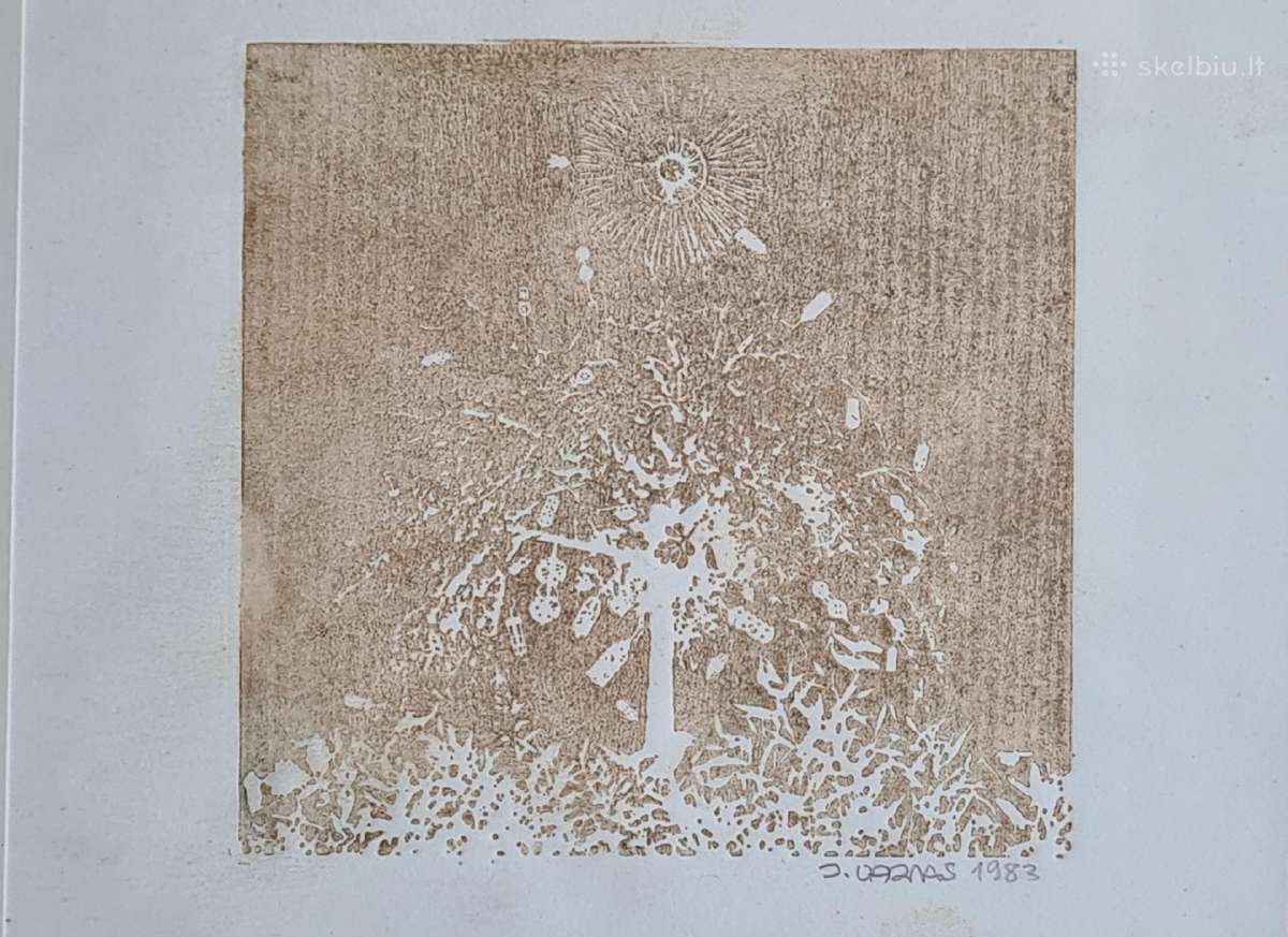 Jonas Varnas. Grafika. 1983 - nuotraukos Nr. 2