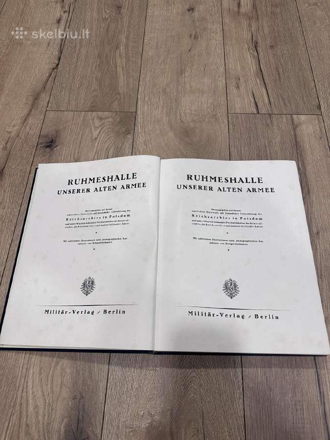 Antikvarinė vokiška knyga „Ruhmeshalle unserer alt - nuotraukos Nr. 2