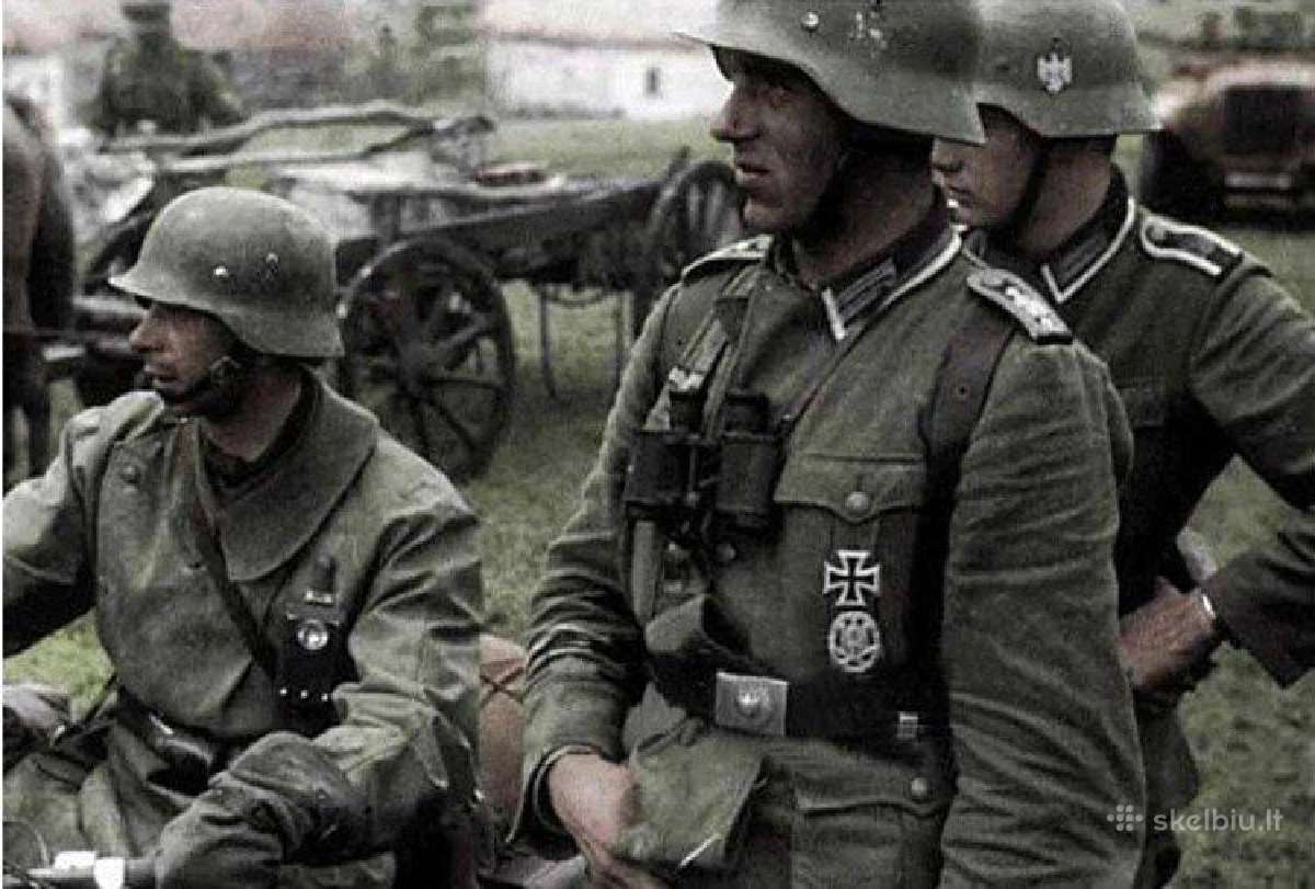 Vokiečių M35 šalmas plieninis žalias su pošalmiu - nuotraukos Nr. 11