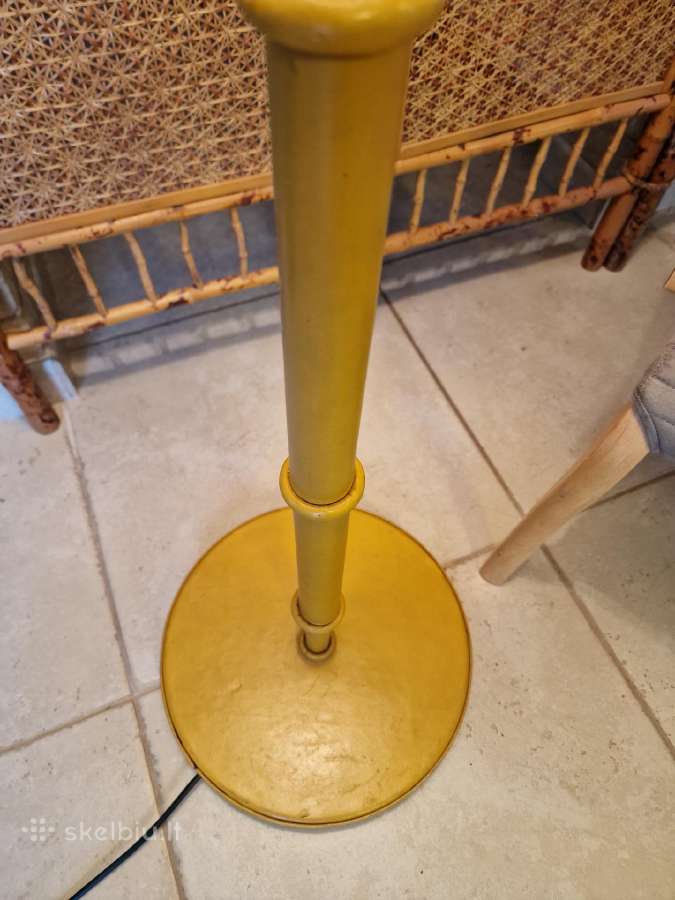 Vintažinis mid century autorinis odinis toršeras - nuotraukos Nr. 31