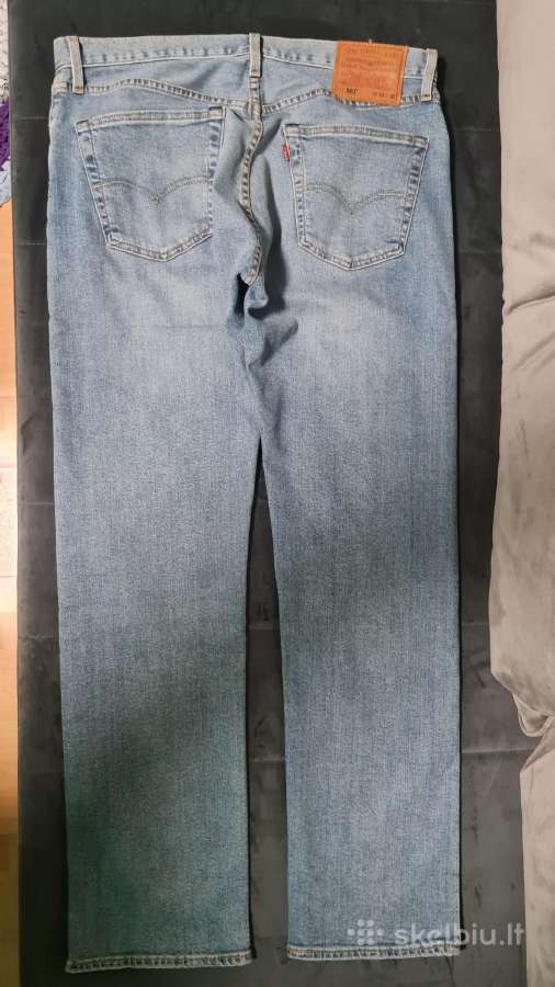 Levis 501 džinsai W33 L32 Originalūs - nuotraukos Nr. 2