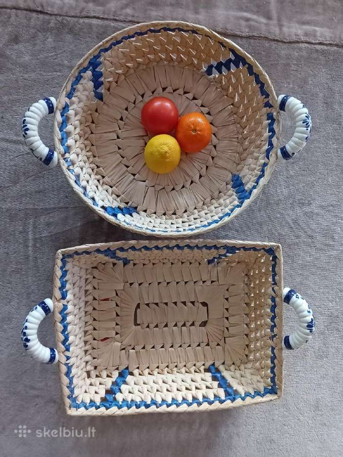 Pintų dubenėlių komplektas (2 vnt) - nuotraukos Nr. 2