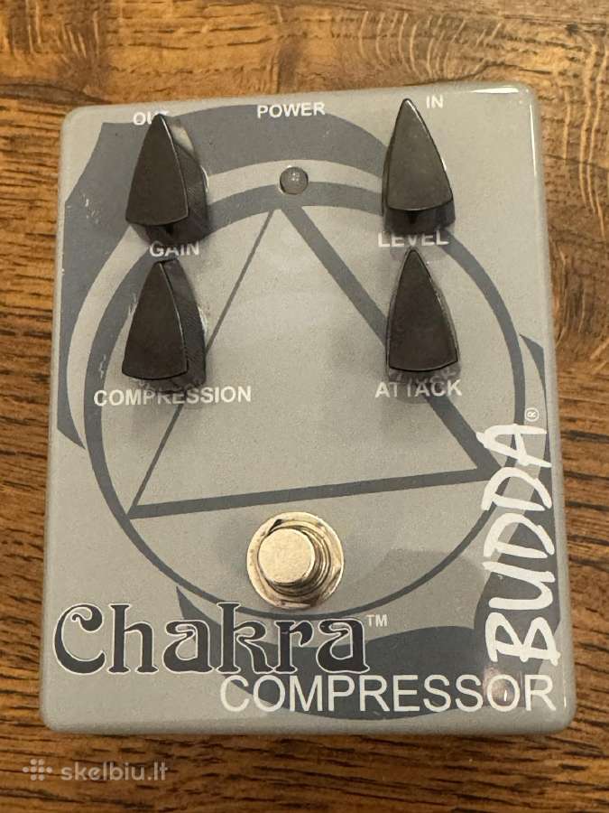Budda Chakra kompresorius gitarai/bosui