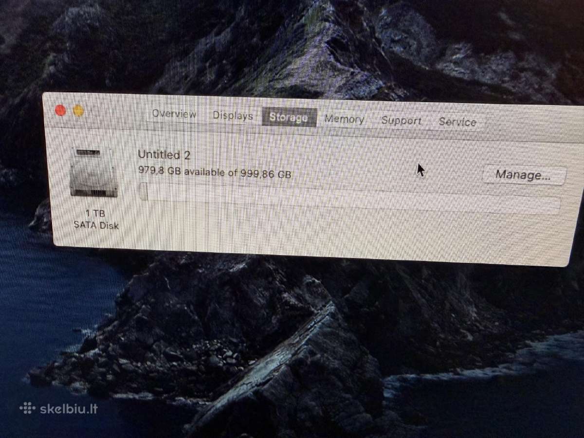 Apple iMac 21.5 late 2013, 1tb, 8gb Nvidia Geforce - nuotraukos Nr. 4