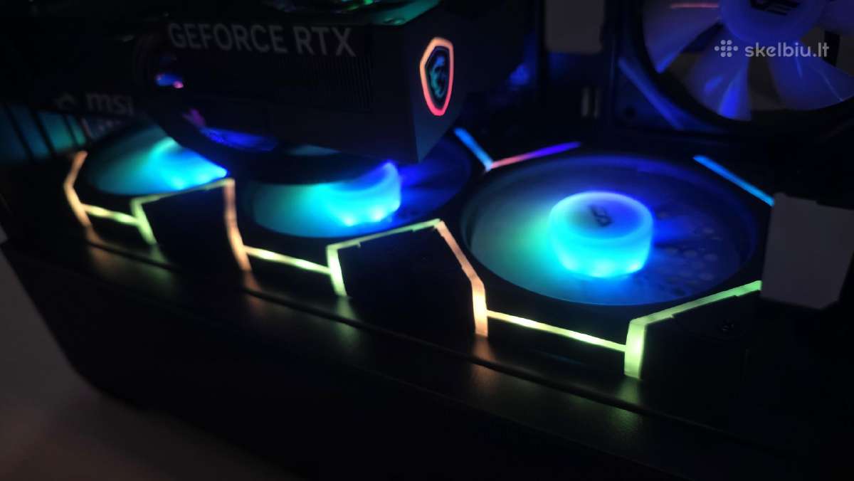Nauji 6vnt Argb Case Fans - nuotraukos Nr. 3