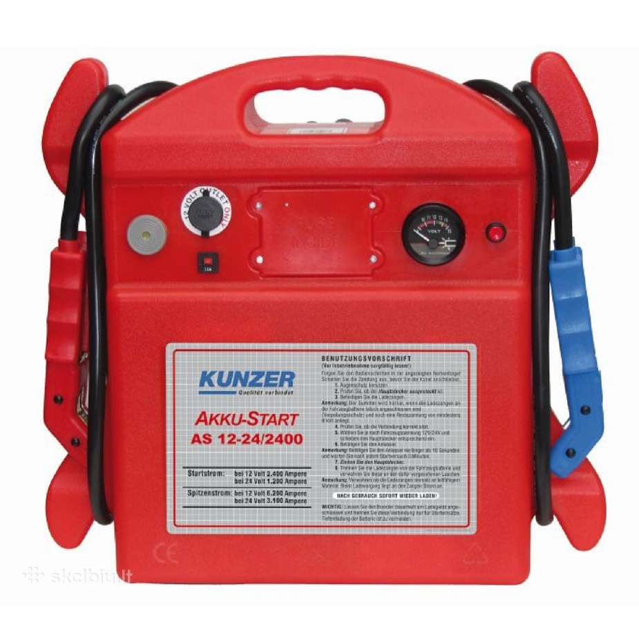 Kunzer Akku-start 12/24v Ac/dc – Aspa 12-24/2400