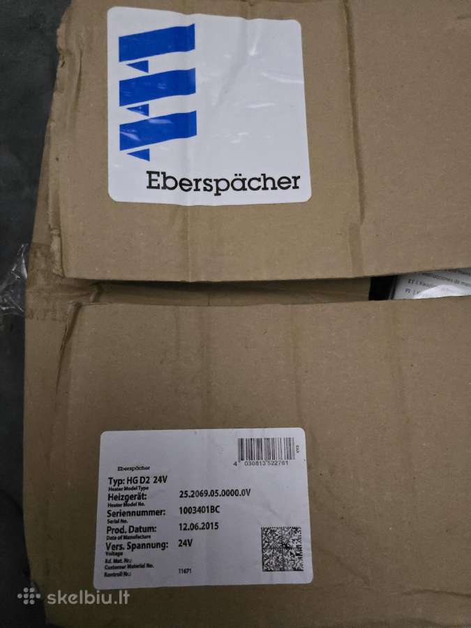 Autonominis šildytuvas Eberspächer D2 24v