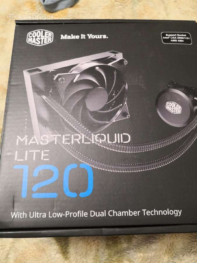 Vandens aušintuvas Cooler-master - nuotraukos Nr. 4