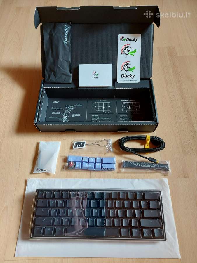 Klaviatūra Ducky One 3 Mini - nuotraukos Nr. 7