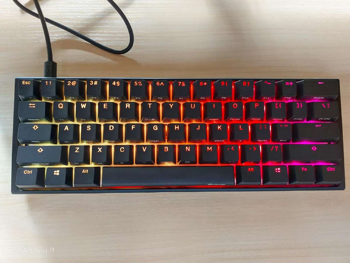 Klaviatūra Ducky One 3 Mini - nuotraukos Nr. 2
